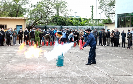 Đảm bảo an toàn cháy nổ tại các cơ sở sản xuất