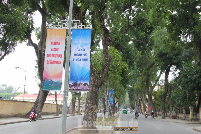 ha noi chinh trang duong pho truoc them hoi nghi hoa ky trieu tien