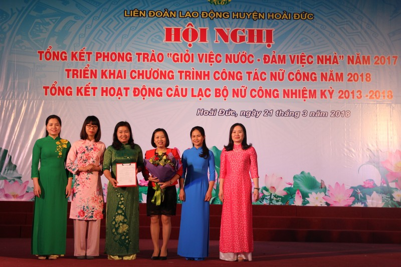 Ra mắt Ban chủ nhiệm CLB Nữ công nhiệm kỳ 2018 - 2023