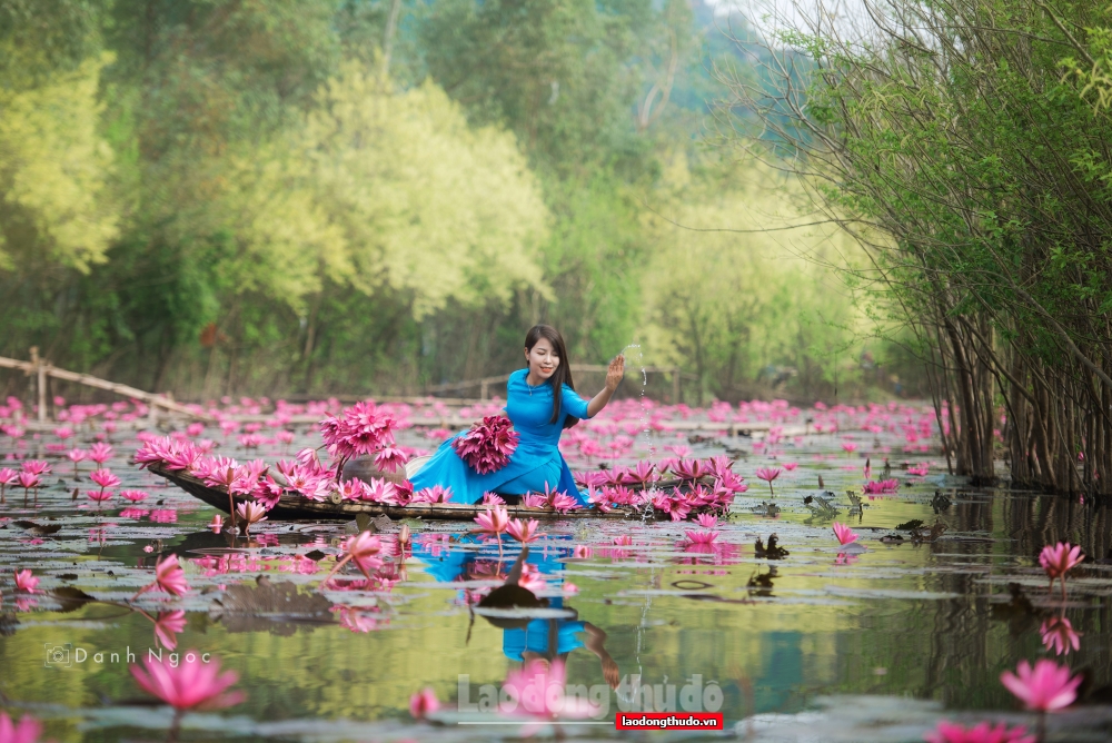 Hoài Đức: Sôi nổi cuộc thi ảnh trực tuyến "Tôn vinh áo dài truyền thống Việt Nam"