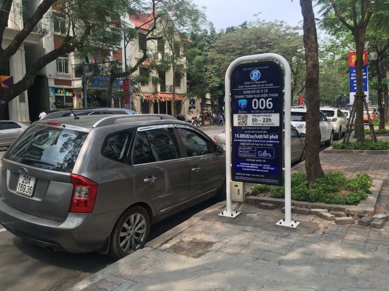 Bổ sung hình thức thanh toán đối với dịch vụ iParking