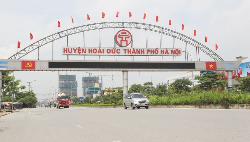 Hoài Đức sẽ có khu thương mại rộng 9,91 hécta