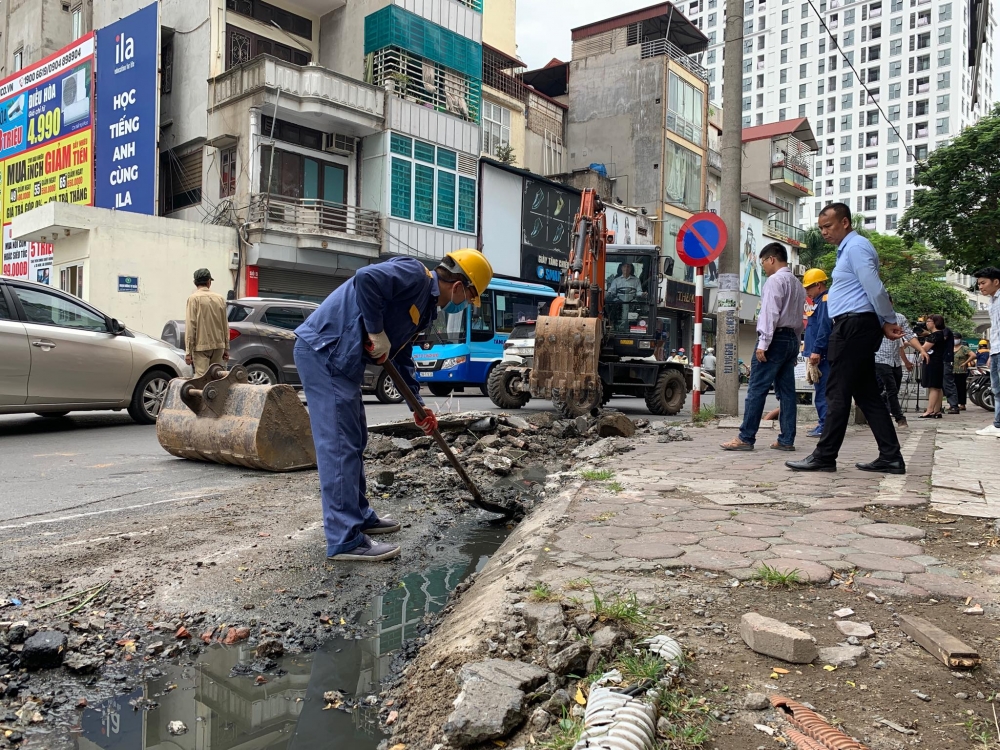 Hà Nội: Bảo đảm tính đồng bộ của hệ thống thoát nước