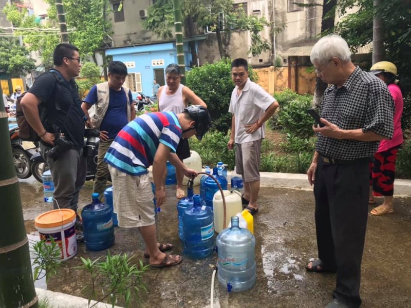 cong ty nuoc sach ha noi huy dong toi da nguon luc phuc vu nguoi dan