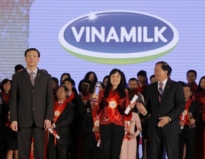 vinamilk tiep tuc duoc binh chon la thuong hieu manh