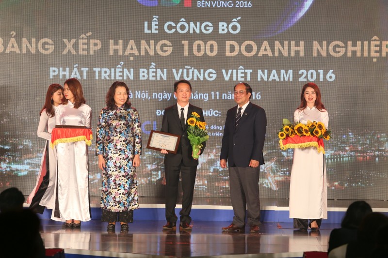 Amway nằm trong Top 100 doanh nghiệp phát triển bền vững 2016