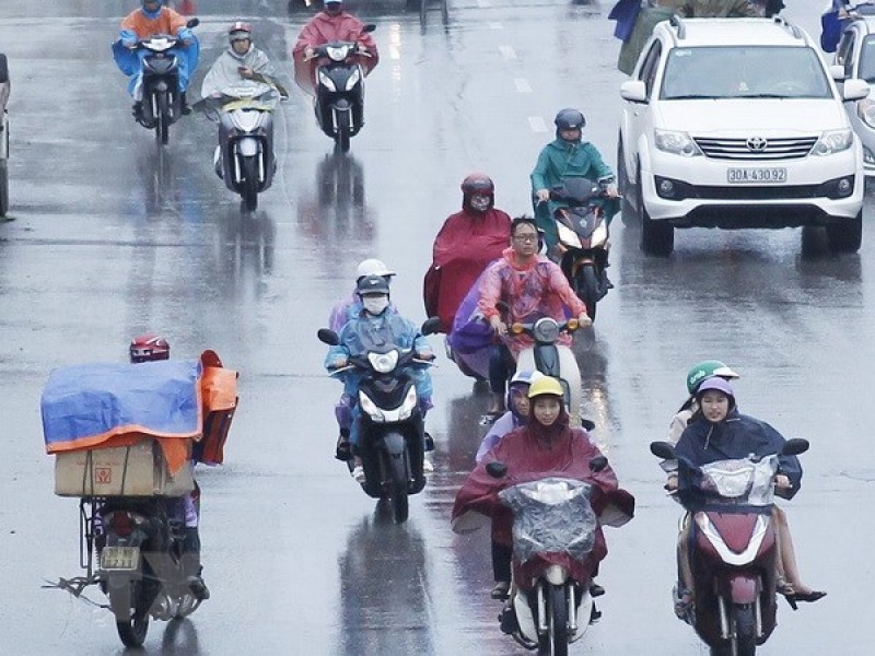 Bắc Bộ nhiều nơi mưa to và dông, nguy cơ sạt lở đất ở vùng núi