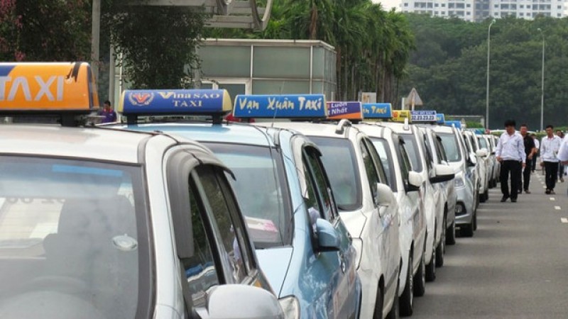 Hà Nội dự định phân vùng hoạt động taxi