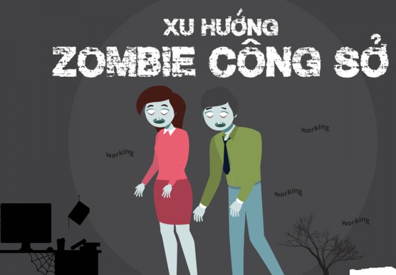 “Zombie công sở” và cách xử lý tình huống