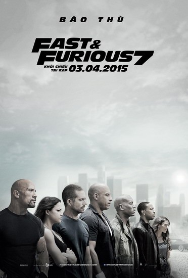 ‘Fast & Furious 7’ - bom tấn của nụ cười và nước mắt