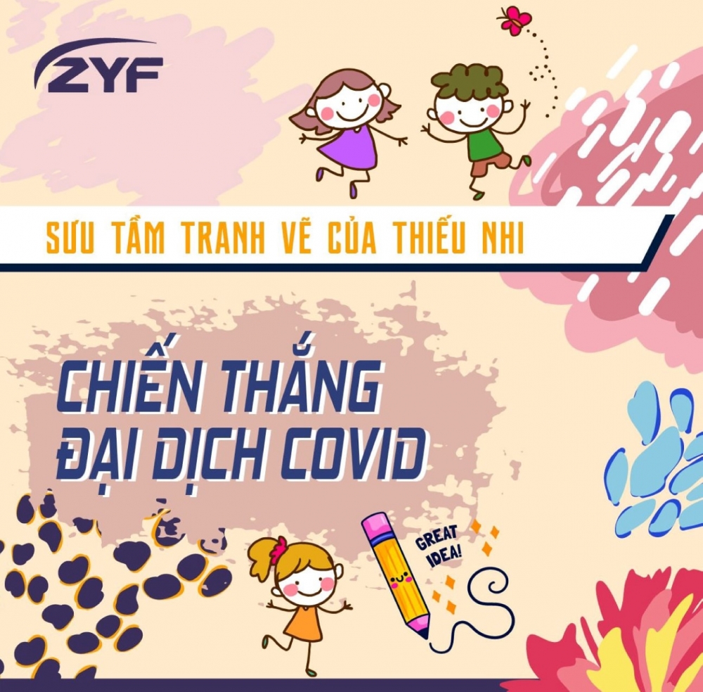 Sưu tầm tranh vẽ của thiếu nhi với chủ đề “Chiến thắng đại dịch Covid-19”