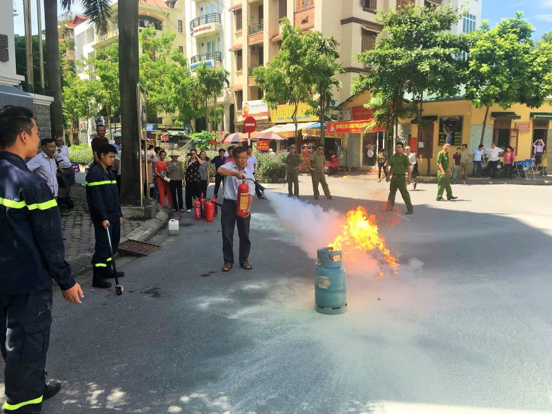 Đẩy mạnh tuyên truyền phòng cháy chữa cháy ở khu dân cư