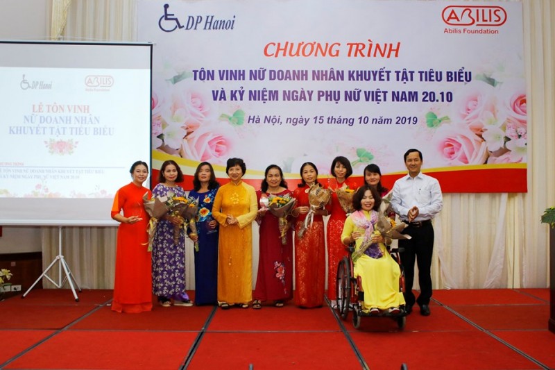 ton vinh nu doanh nhan khuyet tat tieu bieu thanh pho ha noi