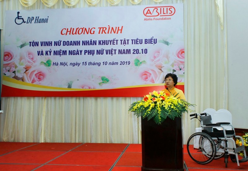 ton vinh nu doanh nhan khuyet tat tieu bieu thanh pho ha noi