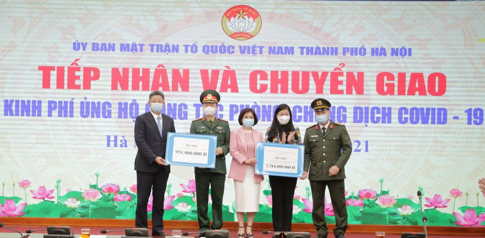 Hà Nội kêu gọi các đơn vị, cá nhân tiếp tục ủng hộ công tác phòng, chống dịch Covid-19