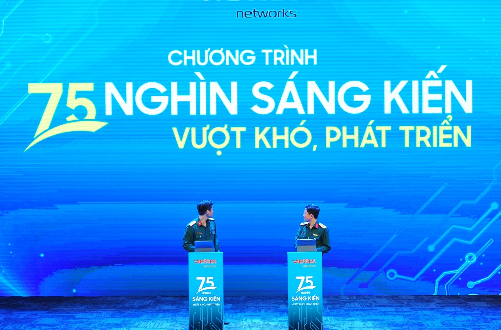 Viettel khởi động chương trình “75 nghìn sáng kiến, vượt khó, phát triển”