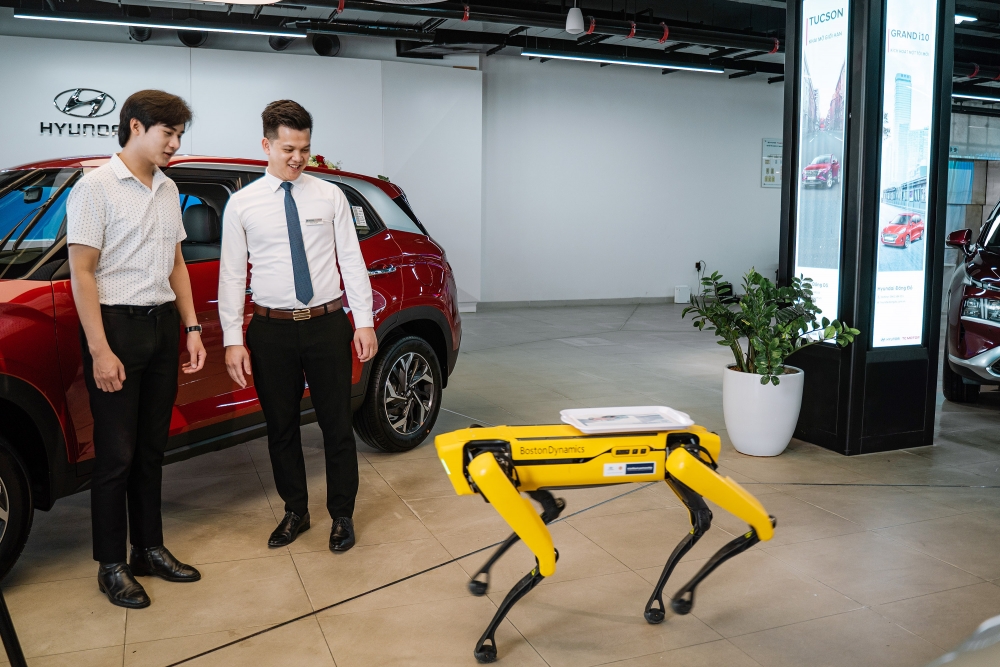 Hyundai Thành Công Việt Nam đưa robot SPOT về Việt Nam