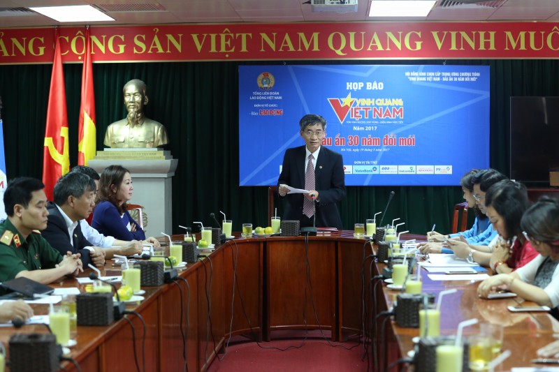 Sẽ tôn vinh 30 tập thể, cá nhân tại "Vinh quang Việt Nam"