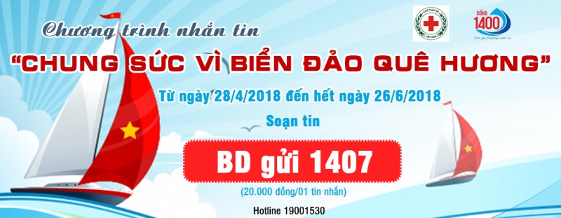 Cùng nhắn tin “Chung sức vì biển đảo quê hương”