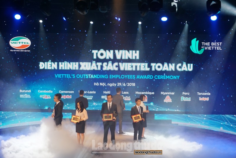 tap doan viettel vinh danh 8 tap the 8 ca nhan xuat sac toan cau