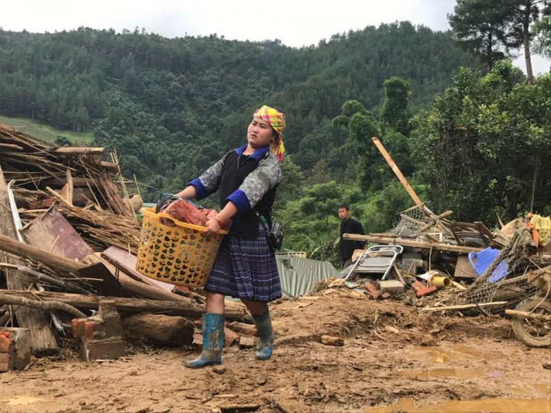 ho tro 165 ti dong giup nguoi dan vung lu khac phuc hau qua