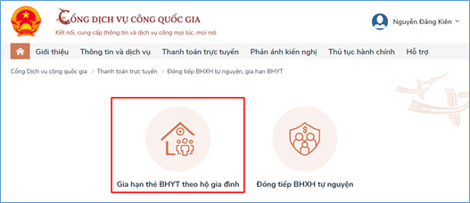 Hướng dẫn đóng BHXH tự nguyện, gia hạn thẻ BHYT theo hộ gia đình