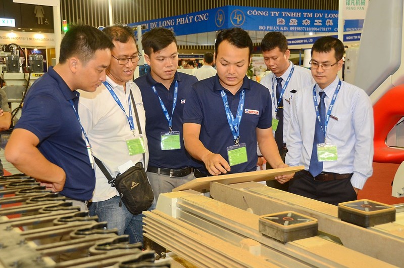 Gần 500 đơn vị tham gia triển lãm tại VietnamWood 2019