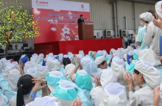 Công ty TNHH Canon VN: Phát động thi đua năm 2015