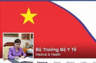 Facebook của Bộ trưởng Bộ Y tế thu hút độc giả