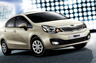 Kia Rio sedan có giá 536 triệu đồng