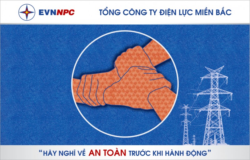 buc tranh dau van tay cua evnnpc dang ky ky luc viet nam