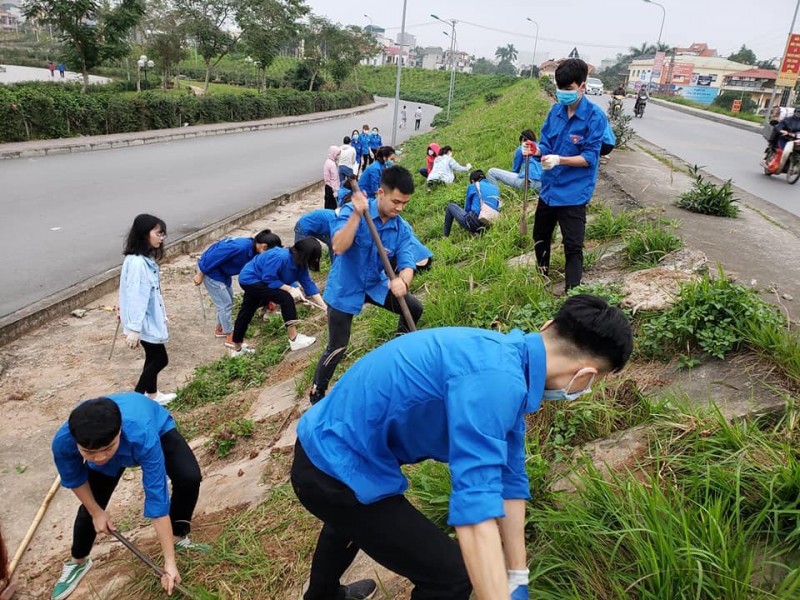 tuoi tre thu do dong loat ra quan ngay chu nhat xanh toan quoc lan thu nhat