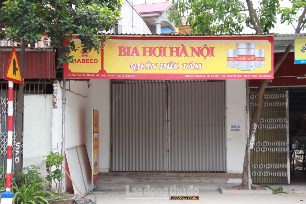 Huyện Mê Linh: Các cơ sở kinh doanh tuân thủ phòng, chống dịch Covid-19