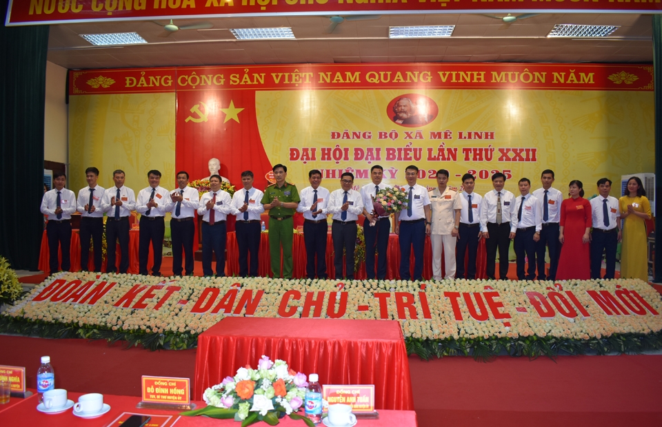 huyen me linh chuan bi tot cong tac to chuc dai hoi bieu dang bo huyen lan thu xi