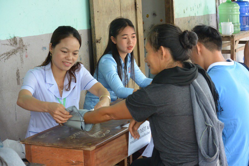 Sôi nổi các hoạt động tình nguyện của Tuổi trẻ Thủ đô tại Viêng Chăn (Lào)