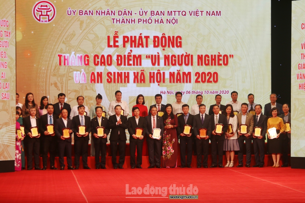 Hà Nội phát động Tháng cao điểm “Vì người nghèo” và an sinh xã hội năm 2020