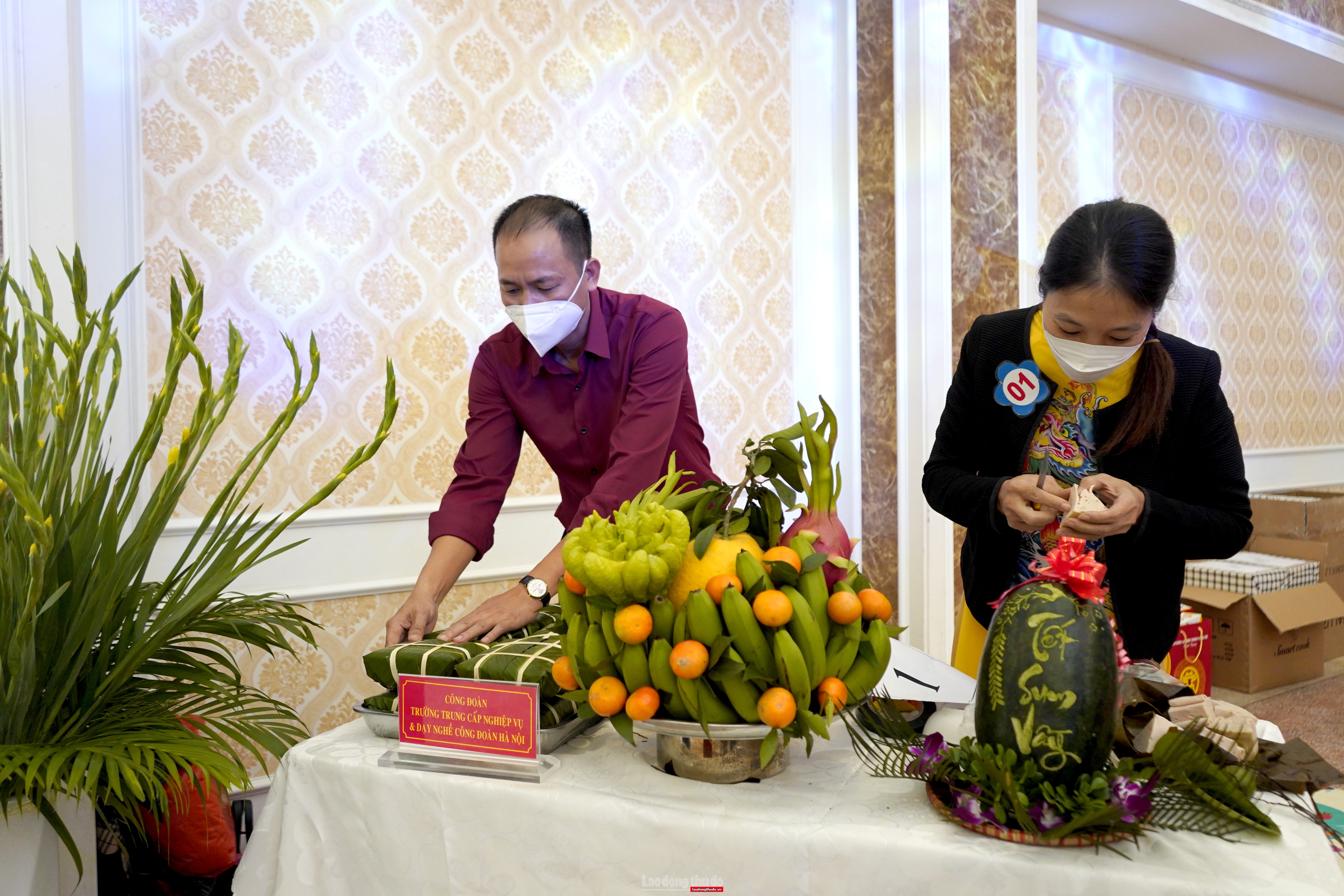 Công đoàn Cơ quan LĐLĐ thành phố Hà Nội tổ chức chương trình “Tết sum vầy - Xuân bình an