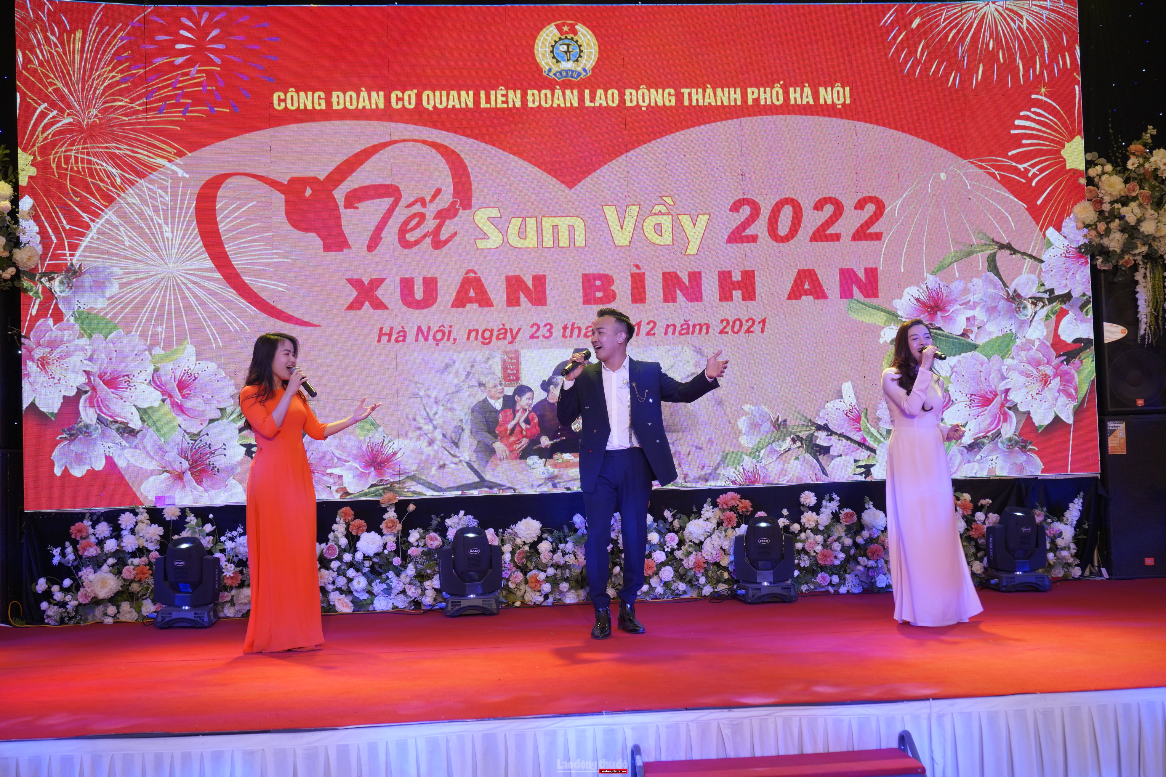 Công đoàn Cơ quan LĐLĐ thành phố Hà Nội tổ chức chương trình “Tết sum vầy - Xuân bình an