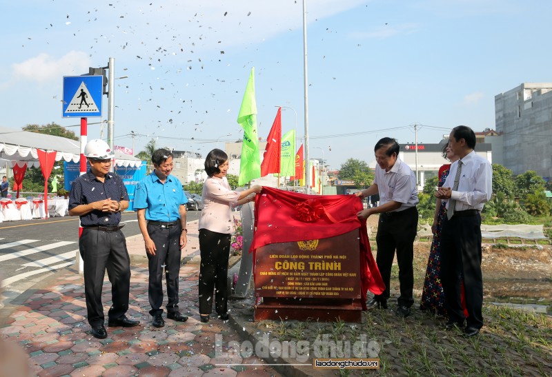 Khánh thành cầu Bắc Linh Đàm