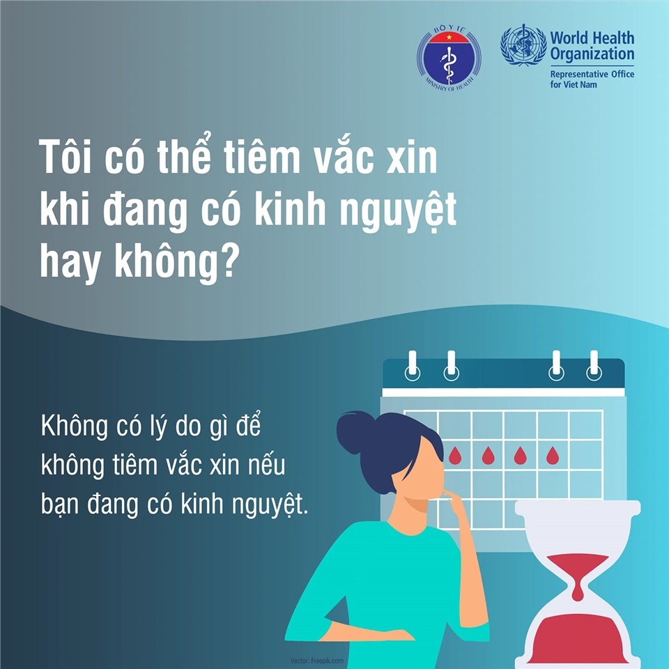 Đang cho con bú, mang thai hay có kinh nguyệt có nên tiêm vắc xin Covid-19?