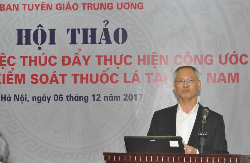 Báo chí góp phần thúc đẩy thực hiện Công ước quốc tế về kiểm soát thuốc lá tại Việt Nam