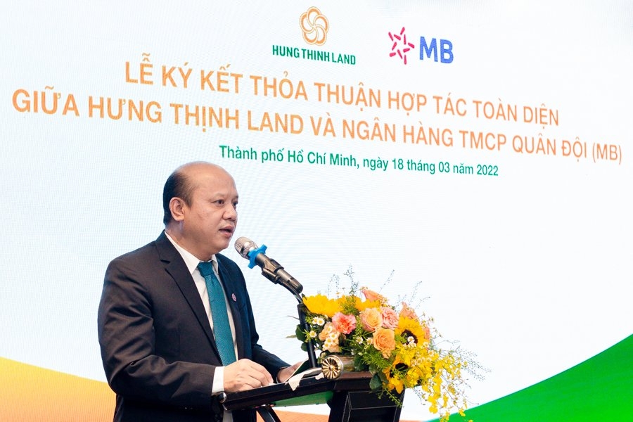 Hưng Thịnh Land ký kết hợp tác chiến lược toàn diện với Ngân hàng Thương mại Cổ phần Quân đội