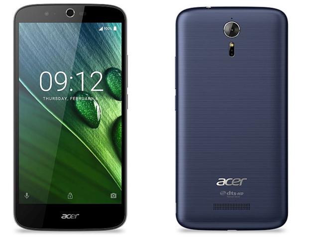 Acer trình làng điện thoại pin khủng 5000 mAh