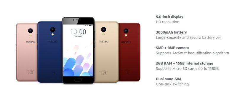 ra mat meizu m5c tam trung lua chon mau ngu sac