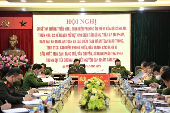 Hà Nội triển khai cao điểm tấn công, trấn áp tội phạm, đảm bảo an ninh trật tự dịp cuối năm