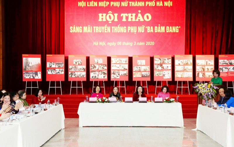 pho bi thu thuong truc thanh uy ha noi phu nu thu do tiep tuc ke thua va phat huy truyen thong ve vang