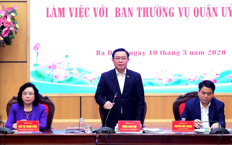 Bí thư Thành ủy Hà Nội: Quận Ba Đình phải nỗ lực xứng đáng với vị trí, vai trò đặc biệt của mình