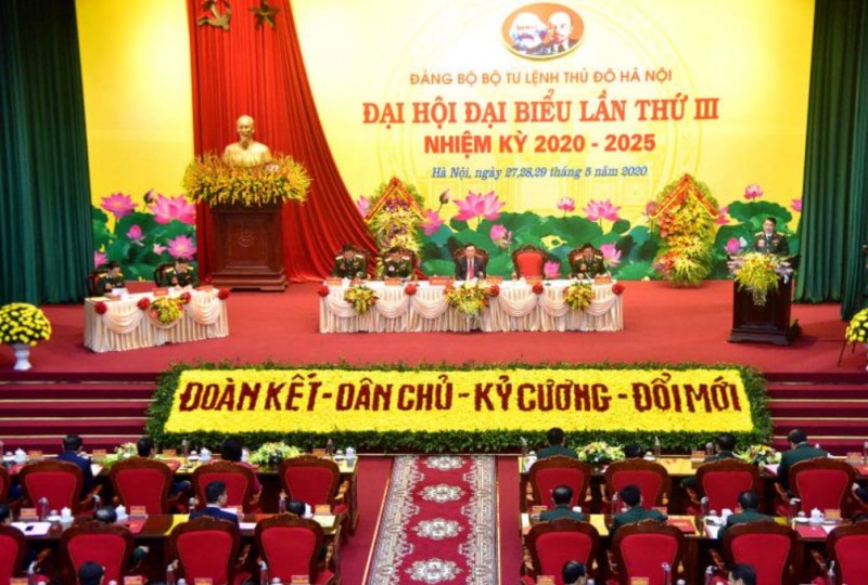 ha noi dang bo hon 2000 dang vien to chuc dai hoi dai bieu lan thu iii