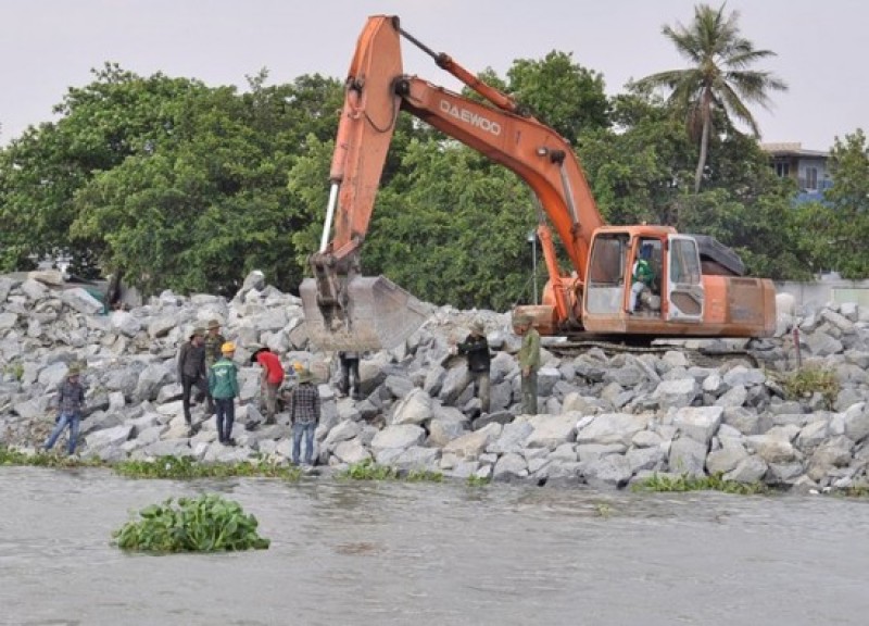 ​Yêu cầu phải kè bờ ở dự án lấn sông Đồng Nai