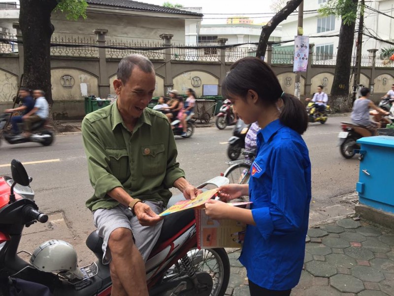 ha noi nhieu hoat dong huong ung chien dich lam cho the gioi sach hon